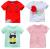 Бренд 2016 новых моде дети девочки футболки одежда детская одежда из 100% хлопка блузка милый мультфильм летние короткие футболки
