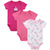3pcs/lot Baby Rompers Новорожденные Rompers с коротким рукавом Хлопок Baby Boy Девушка Rompers Одежда для новорожденных
