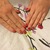 30 шт./лот цветочный дизайн передачи наклейки для ногтей 3D маникюр советы красоты цветы ногтей стикера JH177