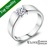 50% от обручальные кольца для женщин / мужчин 925 серебряный кристалл имитация кольцо с бриллиантом ювелирные изделия анель 2015 Ulove J002