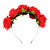 Ручной невеста флористического корона роуз повязка на голову волос гирлянды фестиваль свадебные аксессуары для волос hairbands 2 стилей EQB934