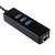 Горячие продаж 3 разъём(ов) концентратор USB 3.0 10 / 100 / 1000 Мбит RJ45 гигабитный сетевой сетевой адаптер проводной сети для окон для Mac Linux