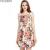 TNLNZHYN 2017 BohemiaFashion Женские Летние Dress Шифон Жилет Dress Рукавов Сексуальный Тонкий Большой ярдов Печатных Короткий Dress AK361