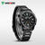 Weide из светодиодов подсветкой многофункциональный кварц полный стали люксовый бренд свободного покроя часы военные спортивные часы 3ATM водонепроницаемый