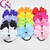 3 " девочка твердые ленты Hairbow ручной вертушка луки с резинкой мельница аксессуары для волос 1 шт. CNEB-15032501 15 цветов