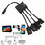 4 в 1 Micro USB OTG центром хост-адаптер кабель для Samsung смартфонов планшет