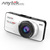 Видеорегистратор ANYTEK AT66A Novatek FHD1080P, угол обзора 170 градусов, возможность подключения GPS, поддержка русского языка<br> подключения GPS трекера.