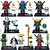 8 шт. фантом 2015 Ninjago Janpan ниндзя Minifigures SY285 новые строительные блоки цифры кай джей кирпич игрушка совместим с Legoe