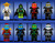 8 шт. фантом 2015 Ninjago Janpan ниндзя Minifigures SY285 новые строительные блоки цифры кай джей кирпич игрушка совместим с Legoe